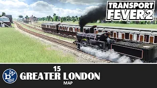 Day trip to Southend - The Greater London map - Spring Update  - Transport Fever 2 play through #15