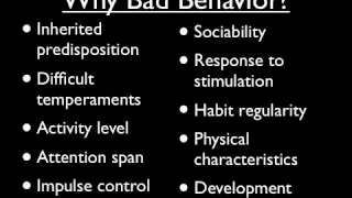 Behavior Management for Children - Part 1
