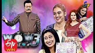 Wow 3 | 25th August 2020  | Priyanka,Sadhana,Vandhana,Kushi | Full Episode | | ETV Telugu