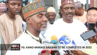 FG: KANO-MARADI RAILWAY TO BE COMPLETED IN 2025
