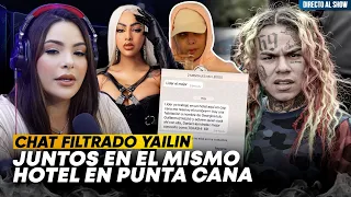 Filtran chat sobre Yailin y Sandra Berrocal sale en su defensa por romance con Tekashi