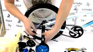 Инструкция по сборке детского велосипеда TILLY Flash