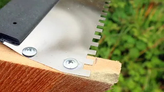 Cool solution from board scraps and a trowel! 100% good for construction and repair!