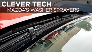 Mazda's clever washer fluid sprayer makes winter driving better | Driving.ca