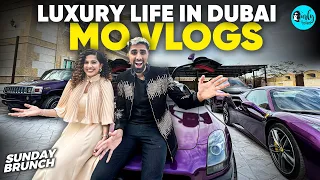 MoVlogs Shows His Supercars At His Mansion In Dubai Ft. Kamiya Jani | Sunday Brunch | CurlyTales ME