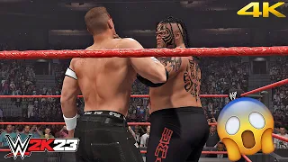 WWE 2K23 - Umaga vs. John Cena | Wwe Championship Match | PC [4K60]