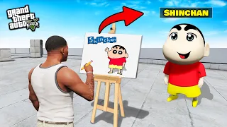 GTA 5 Tamil - i Draw Comes to LIFE | Magic Laptop | SHINCHAN | Tamil Games |