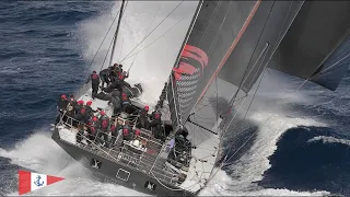 Voiles St-Tropez 2021, The super maxis in strong wind