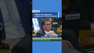 Delgatti não responde a perguntas de Flávio Bolsonaro