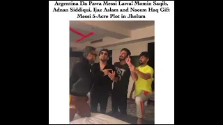 Messi awarded plot in Pakistan|Momin Saqib hilarious reaction on Fifa world cup Final