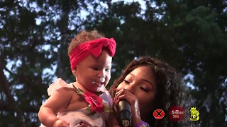 Patrice Roberts & Baby Lily On Stage! | Soca On De Hill 2017 Xclusive One Drop Highlight