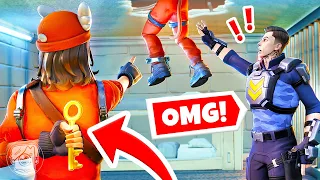 SNITCH Your Friends to ESCAPE PRISON! (Fortnite Cops & Robbers)