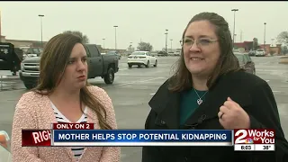 Mother helps stop potential kidnapping