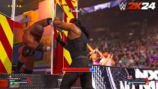 WWE2K24 - Roman Reigns Vs Triple H | Ambulance Match