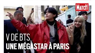 V de BTS, la Mégastar au show CELINE de la Paris fashion Week