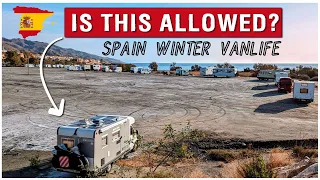 SPAIN Winter VANLIFE | Cabo de Gata to Villaricos