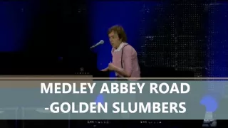 Paul McCartney- Medley Abbey Road (Subtitulada Español) (Zócalo México: 2012)