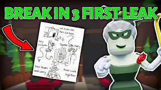 Break In 3 FIRST TEASER!