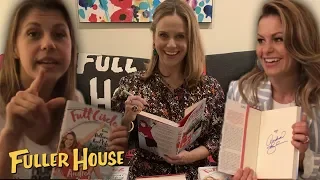 Andrea Quizzes The Fuller House Cast About Her Book