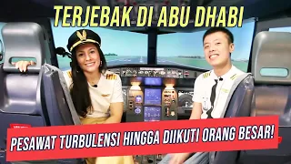 WULAN GURITNO TERJEBAK DI ABU DHABI DAN MENGALAMI TURBULENSI UDARA - AVIASTORY