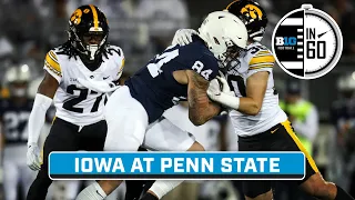 Iowa at Penn State | Sept. 23, 2023 | B1G Football in 60