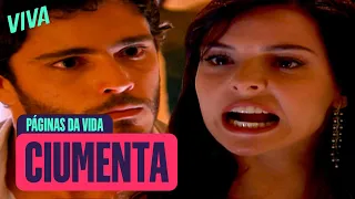 ALICE TEM CRISE DE CIÚMES AO VER OLIVIA E LÉO CONVERSANDO! | PÁGINAS DA VIDA | MELHOR DO DIA