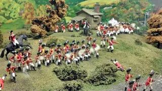 AMERICAN REVOLUTION War of the Patriots IMEX Miniatures Diorama - Battle of Monmouth Courthouse