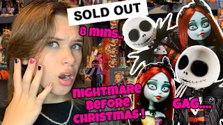 Definitely A Nightmare To Remember! Ghoulchat Monster High Nightmare Before Christmas Dolls