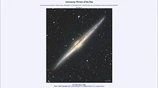 2021 May 17 - NGC 4565: Galaxy on Edge