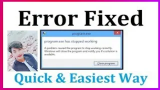 Fix .exe has stopped working window 7/8/10 | window explorer has stopped working | simple way