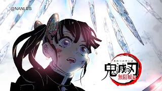 【鬼滅の刃】無限城編 Kanao vs Douma Blood Demon Art | Demon Slayer Manga Animation | Fan-Animation | Nanleb