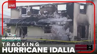 Hernando Beach home 'uninhabitable' after fire following Hurricane Idalia
