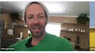 Chris Martin Gets Interrupted By Spam Call On Zoom Meeting