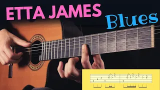 I'd Rather Go Blind ★ ETTA JAMES (fingerstyle guitar + tab)