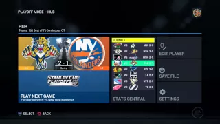 NHL 17 Vision Trailer Ps4 xbox1/EP2 StanleyCup Playoff mode Sim