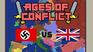 What if Germany won WWII? Alternative future of Germany Timelapse (Ages of Conflict)