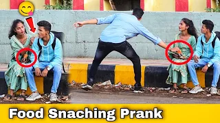 Food Snaching Prank | Prakash Peswani Prank |