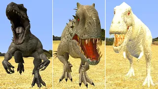 Evolution of Indominus Rex - Jurassic Dinosaurs