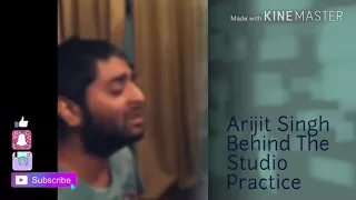 Phir le aaya Dil Behind the scenes Practice in Recording studio