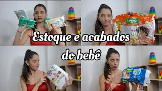 USADOS E ACABADOS DO MÊS DO BEBÊ + ESTOQUE PARA O MÊS | Ana Paula de Costa