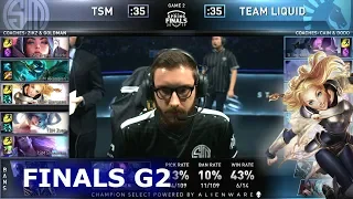 TL vs TSM - Game 2 | Finals S9 LCS Spring 2019 | Team Liquid vs TSM G2