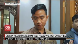 Gibran Akui Diminta Dampingi Prabowo Jadi Cawapres