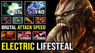 WTF LIFESTEAL GOD Insane RAMPAGE Max Attack Speed Vs -17 Armor Reduct Deso 2 Chaos Knight Dota 2