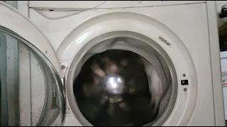 Washing with an motor speed controller on an Indesit WIL 85 washing machine (part 2)