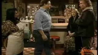 Luke and Laura on Roseanne