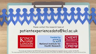 Exploring  the impact of patient experience data in NHS hospitals in England