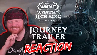 Krimson KB Reacts: Journey Trailer | Wrath of the Lich King Classic | World of Warcraft