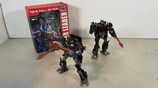 FLAT BOI  Transformers Studio Series Bawei KO NEMESIS PRIME Reviewdeo