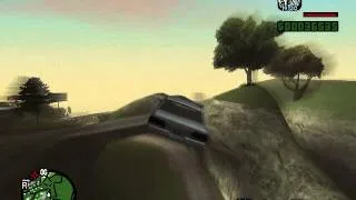 Летающия машина в GTA San Andreas!