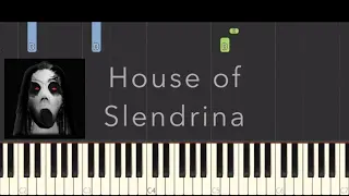 Slendrina Themes On Piano - Piano Tutorial